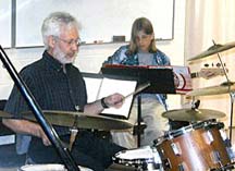 Drummer Joey Gulizia is one of the instructors at the Nebraska Jazz Camp. [Courtesy Photo]