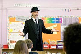 Jeff Newell at work in the classroom [Courtesy Photo]