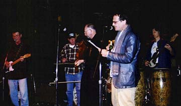 Jim Jacobi, Steve Blazek, Dave Fowler, Charlie Bu rton and Craig Kingery (Photo by Rich Hoover)