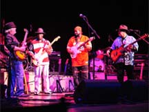 Brad Whitford, Buddy Guy, Ric Hall and Billy Cox [Courtesy Photo]