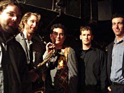 Among the Jazzocracy are (from left) Eric Reimnitz, Bryan Morrow, John Carlini, George Bryan and Justin G. Jones [Courtesy Photo]