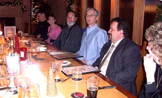 Friends of the BMF gather for holiday celebration at Lazlo's [Photo by Grace Sankey-Berman]