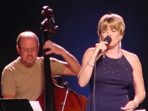 Karrin Allyson with bassist Bob Bowman [Courtesy Photo]