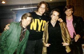 Butch (second from right) with Roy Loney (left) and the Phantom Movers
