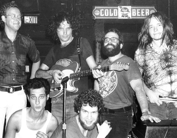 The Megatones with Butch Berman (second from right) and Bill Dye (front and center)
