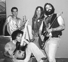 Butch (right) with Charlie Burton and Rock Therapy
