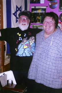 Butch and Pat Greene at museum [Photo by Tom Ineck]