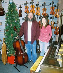 Bob Popek and daughter, Jillian. [Photo by Tom Ineck]