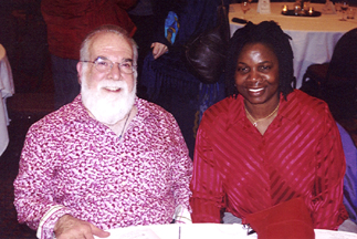 Butch and Grace Sankey Berman at Abate concert [Photo by Tom Ineck]