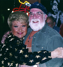 Marilyn Maye and Butch Berman in Jardine's [Photo by Grace Sankey Berman]