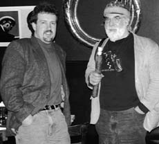 Tony Rager and Butch Berman in New York City in 1999