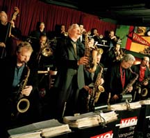 Vanguard Jazz Orchestra in full roar [Courtesy Photo]