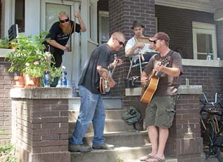 Schrag has occasional Front Porch Potluck Grill concerts during the summer months [Courtesy Photo]