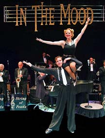 "In the Mood" musical revue features String of Pearls orchestra, singers and dancers [Courtesy Photo]