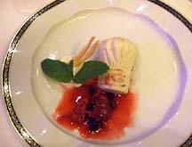 One of the desserts aboard the ms/Noordam [Photo by Tom Ineck]