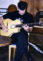 Guitarist Greg Gunter [Photo by Tom Ineck]