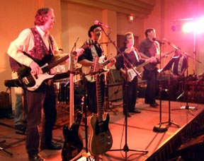 The Cronins with Butch's beloved Telecaster front and center [Photo by Tom Ineck]