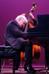 Monty Alexander in motion [Photo by John Nollendorfs]