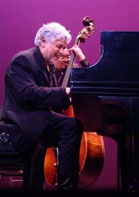 Monty Alexander in motion [Photo by John Nollendorfs]