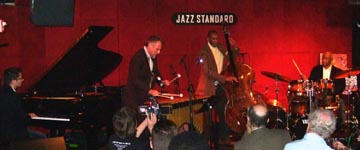 Eldar Djangirov, Joe Locke, Ron Carter and Horacee Arnold [Photo by Tom Ineck]