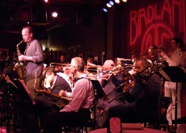 Chico O'Farrill Afro-Cuban Jazz Orchestra at Birdland [Photo by Tom Ineck]
