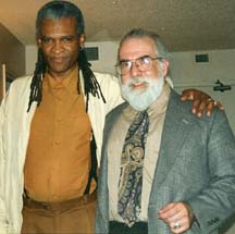 Bobby Watson and Butch Berman in Kansas City in June 1999 [Photo by Rich Hoover]