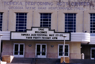 The Topeka Performing Arts Center hosted the festival for eight years. [Photo by Rich Hoover]