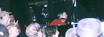 Russ Long at the piano [Photo by Butch Berman]