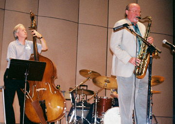 Gerald Spaits and Bob Kindred [Photo by Tom Ineck]