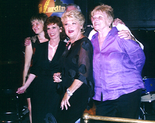 Karrin Allyson, Julie Turner, Marilyn Maye and Carol Comer [Photo by Butch Berman]