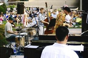 Rick Trolsen and Gringo Do Choro [Photo by Tom Ineck]