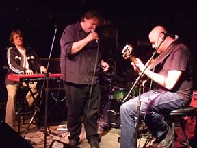 Matthias Bublath, Dan Gaarder and Ray Gehring at the Zoo Bar [Photo by Tom Ineck]