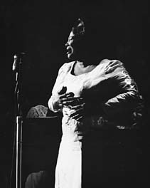 Gospel singer Mahalia Jackson [Courtesy Photo]
