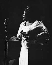 Gospel singer Mahalia Jackson [Courtesy Photo]