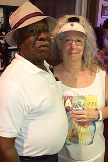 Luigi Waites and Joanne Klein [Photo by Tom Ineck]