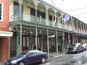 Antoine's Restaurant is one of New Orleans' oldest eatiing establishments. [Photo by Tom Ineck]