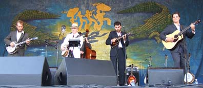 Steve Martin and the Steep Canyon Rangers [Photo by Tom Ineck]