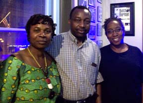 Grace Sankey-Berman, Jimmy Akpan and Adrienne Pettigrew